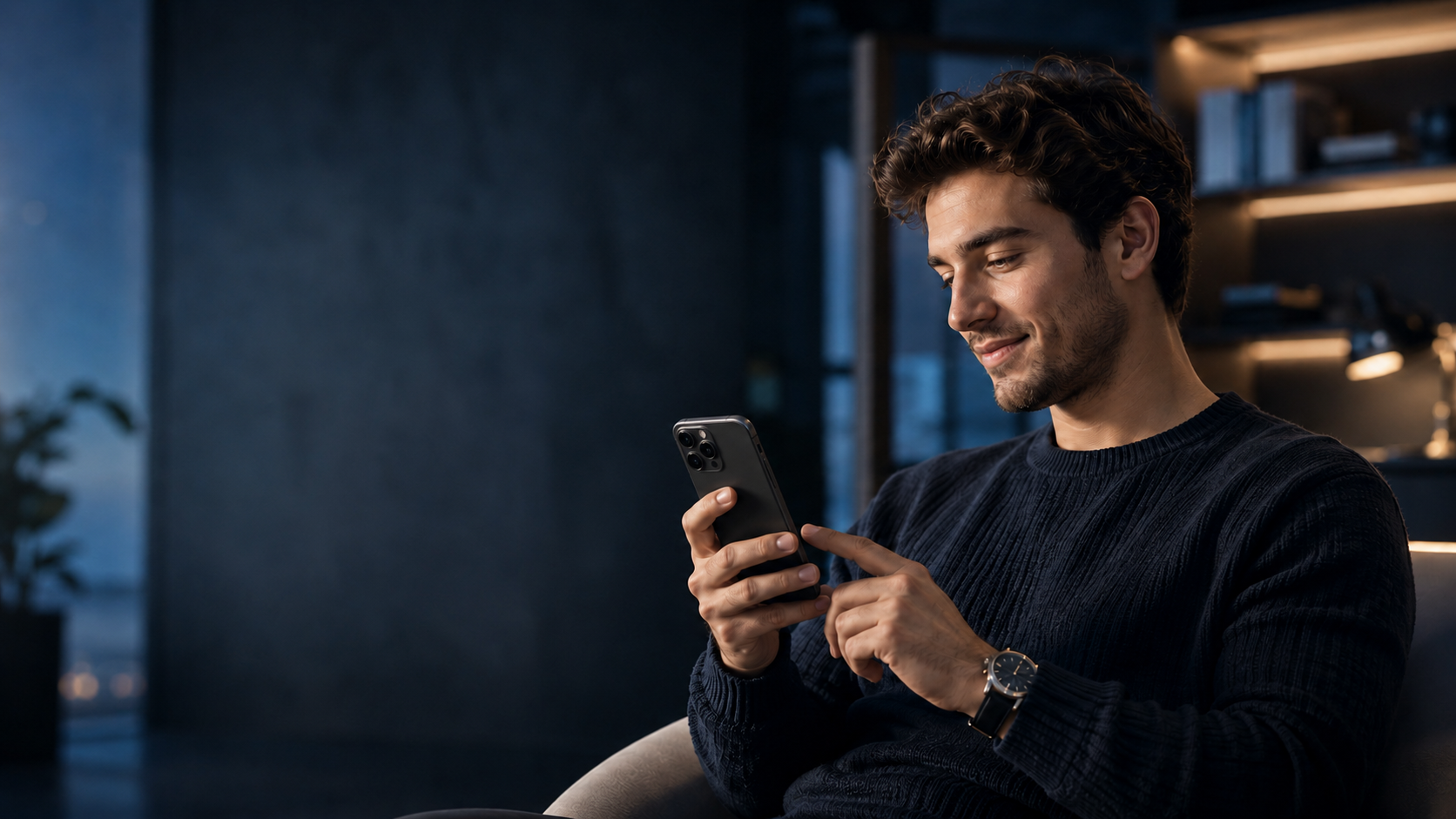 Aplicativo LiveCon no iPhone